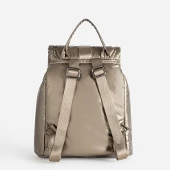 Texto Sacs À Dos|Sacs À Main^Sac à dos bronze matelassé MARRON