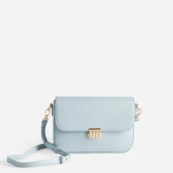 Eram Sacs À Main^Sac à main baby blue métalleries dorées BLEU
