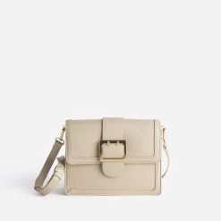 Eram Sacs À Main^Sac à main avec boucle métal BEIGE