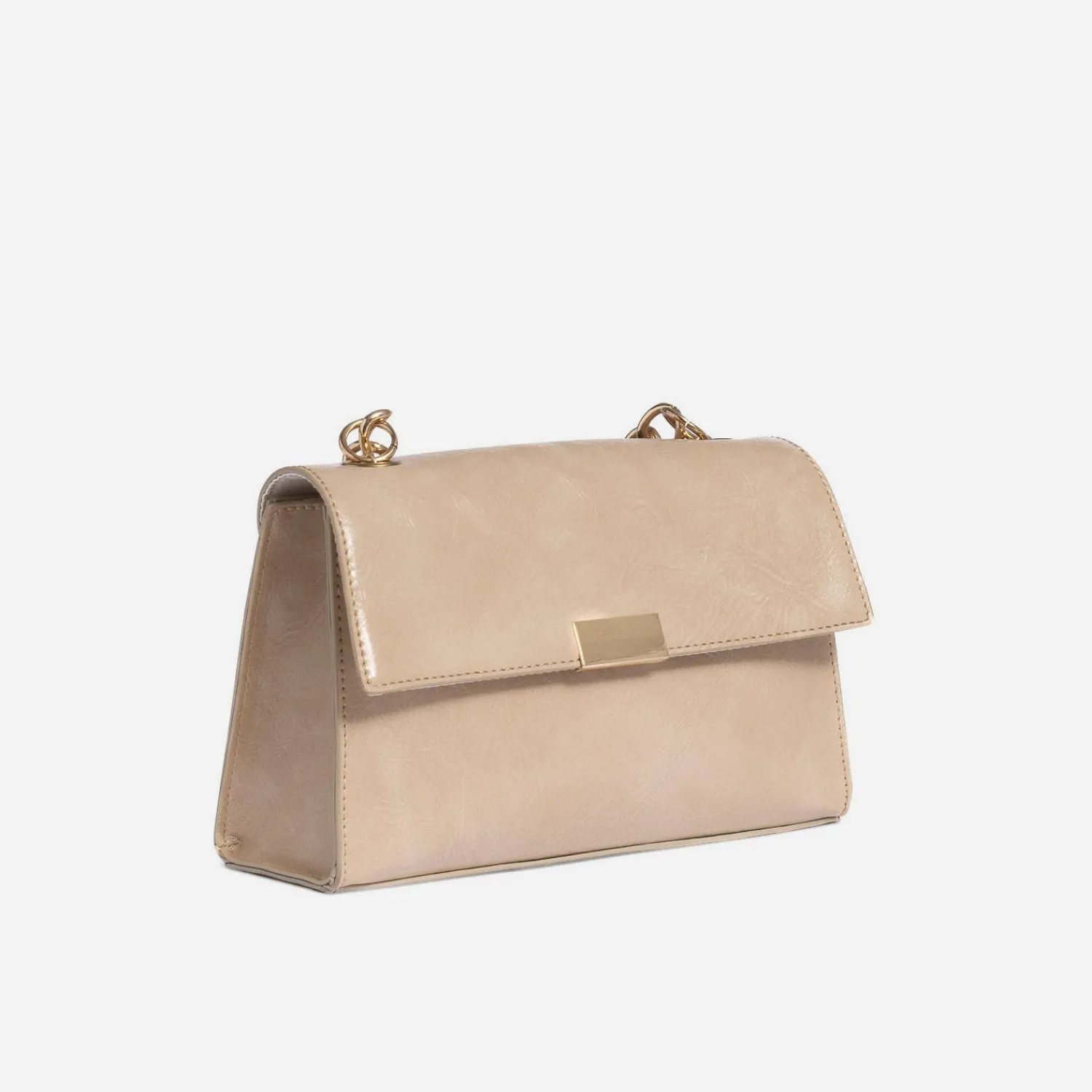 Eram Sacs À Main^Sac à main rosé verni BEIGE