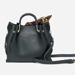 Eram Sacs À Main^Sac à main à ruban imprimé NOIR