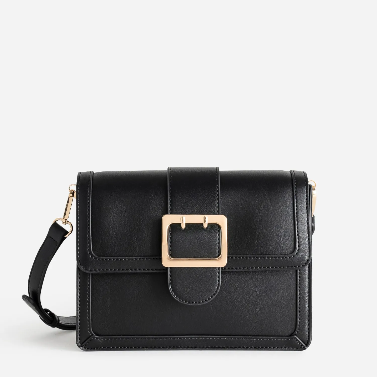 Eram Sacs À Main^Sac à main avec boucle métal NOIR