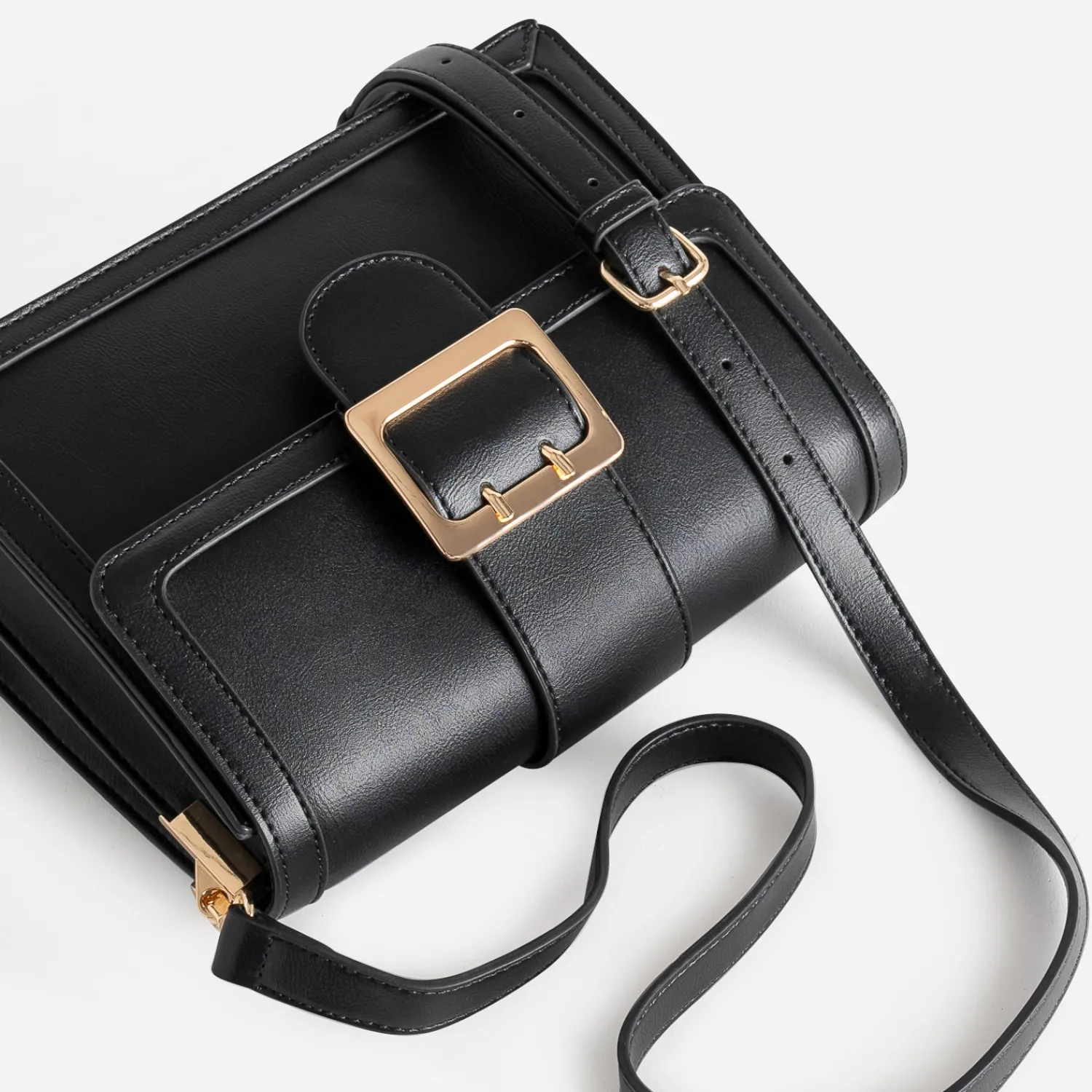Eram Sacs À Main^Sac à main avec boucle métal NOIR