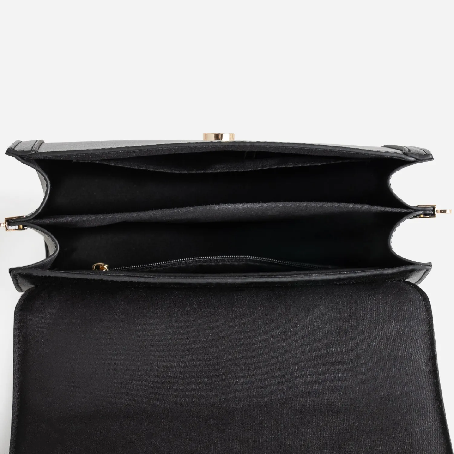Eram Sacs À Main^Sac à main avec boucle métal NOIR