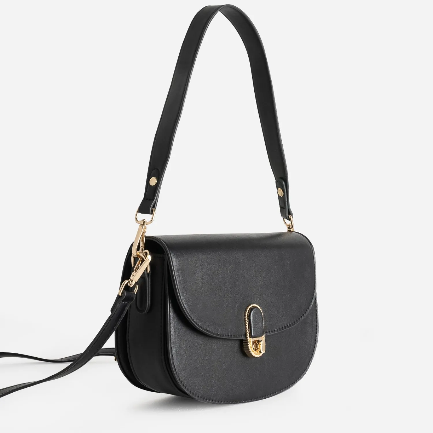 Eram Sacs Bandoulières|Sacs À Main^Sac à main deux bandoulières amovibles NOIR
