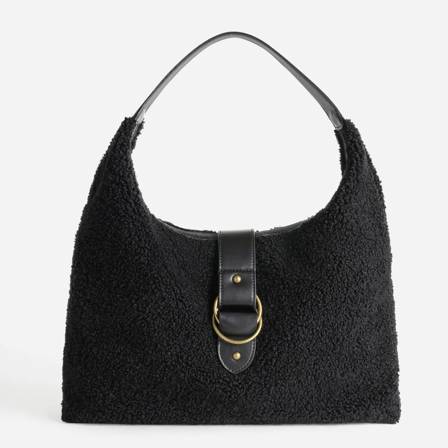 Eram Sacs Cabas|Sacs À Main^Sac à main sherpa NOIR