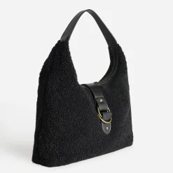Eram Sacs Cabas|Sacs À Main^Sac à main sherpa NOIR