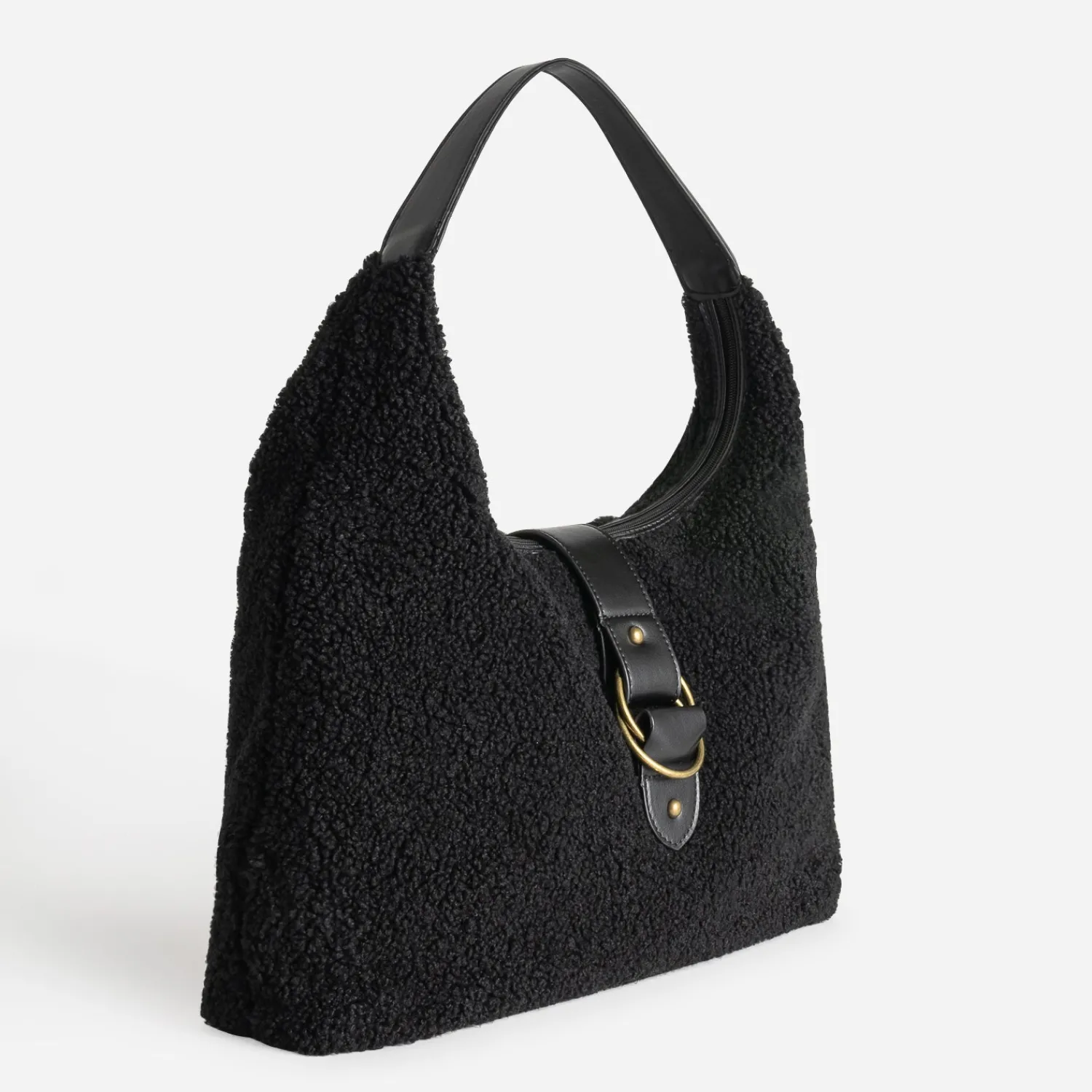Eram Sacs Cabas|Sacs À Main^Sac à main sherpa NOIR