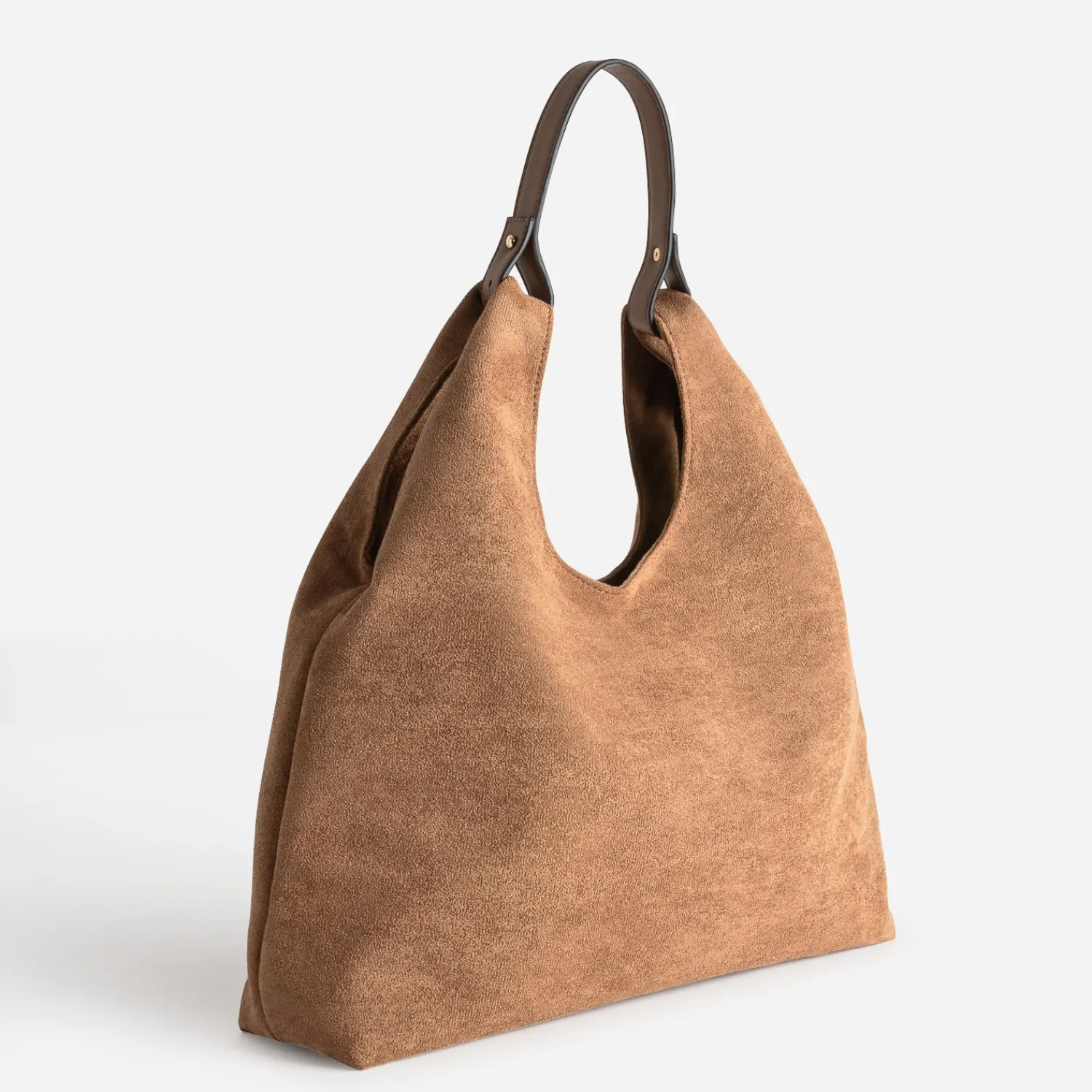 Texto Sacs Cabas|Sacs À Main^Sac à main suédé COGNAC