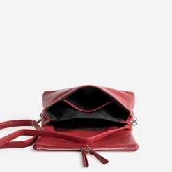 Texto Sacs À Main^Sac à main trois compartiments ROUGE