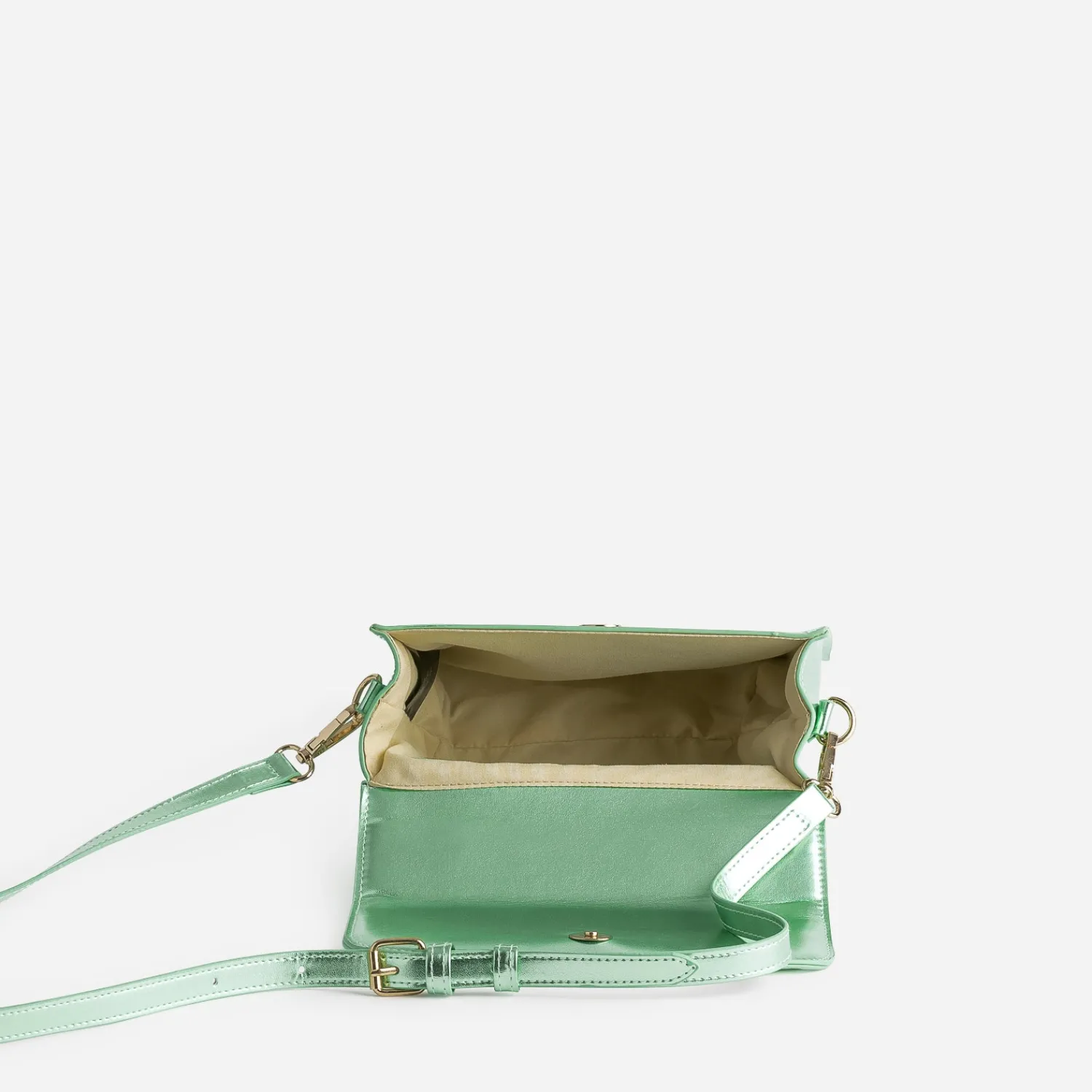Eram Sacs À Main^Sac à main métallisé VERT