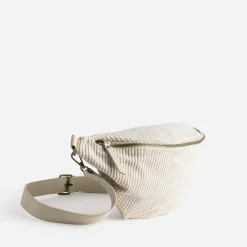 Eram Sacs Bananes & Bandoulières|Sacs À Main^Sac banane écru velours côtelé ECRU