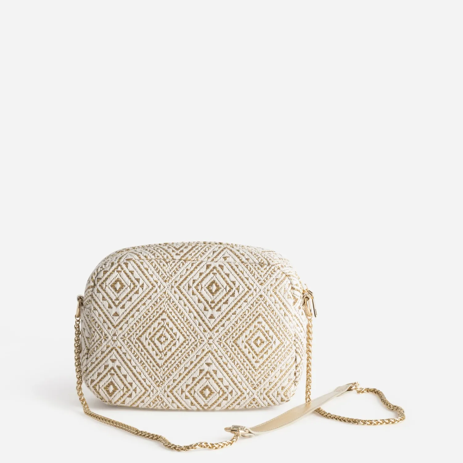Eram Sacs Bandoulières|Sacs À Main^Sac bandoulière brodé doré BEIGE