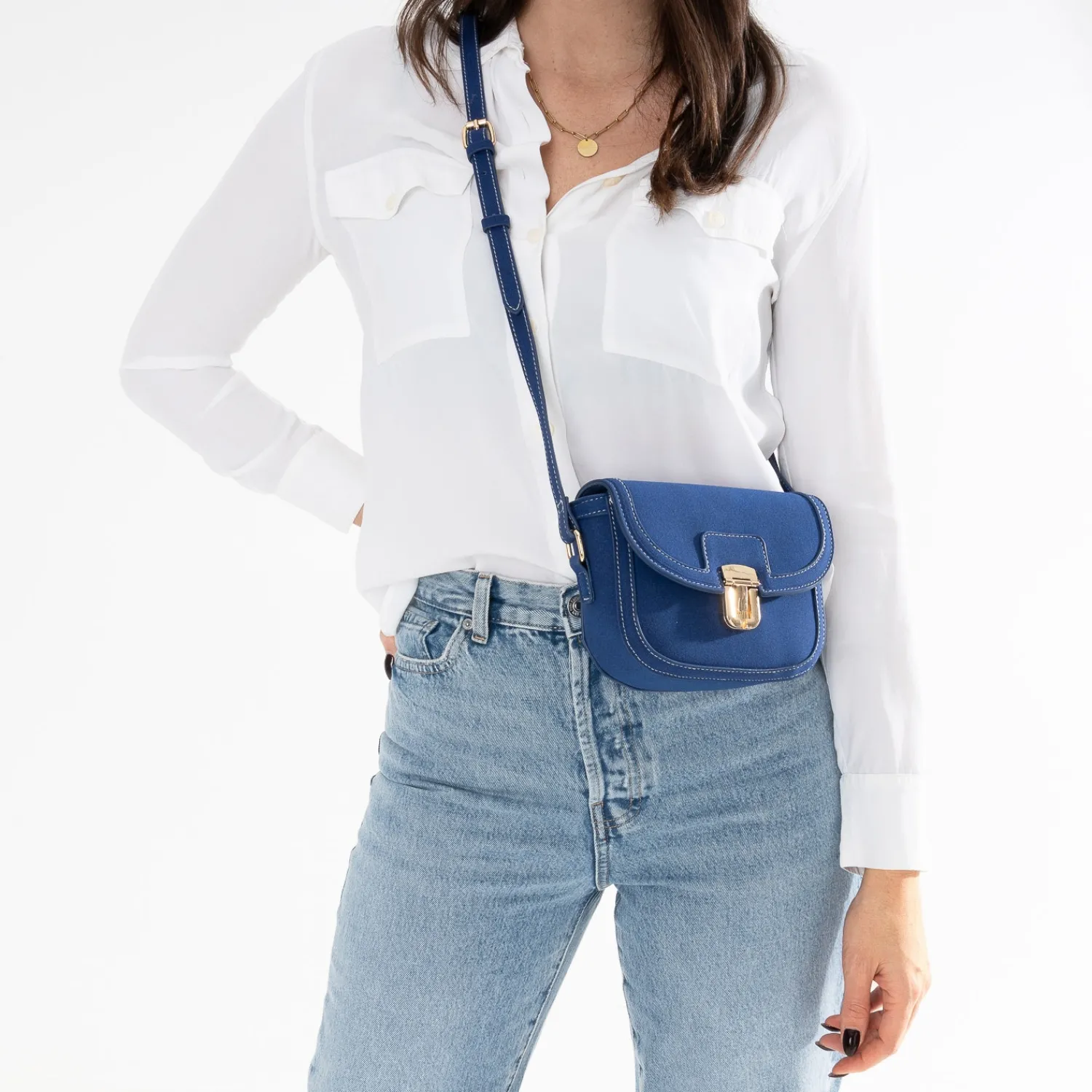 Eram Sacs Bandoulières|Sacs À Main^Sac bandoulière petit format BLEU