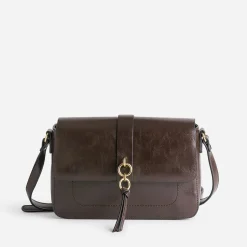 Eram Sacs Bandoulières|Sacs À Main^Sac bandoulière avec double anneaux MARRON