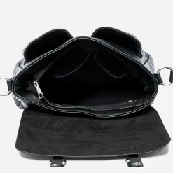 Eram Sacs Bandoulières|Sacs À Main^Sac bandoulière à double boucle NOIR