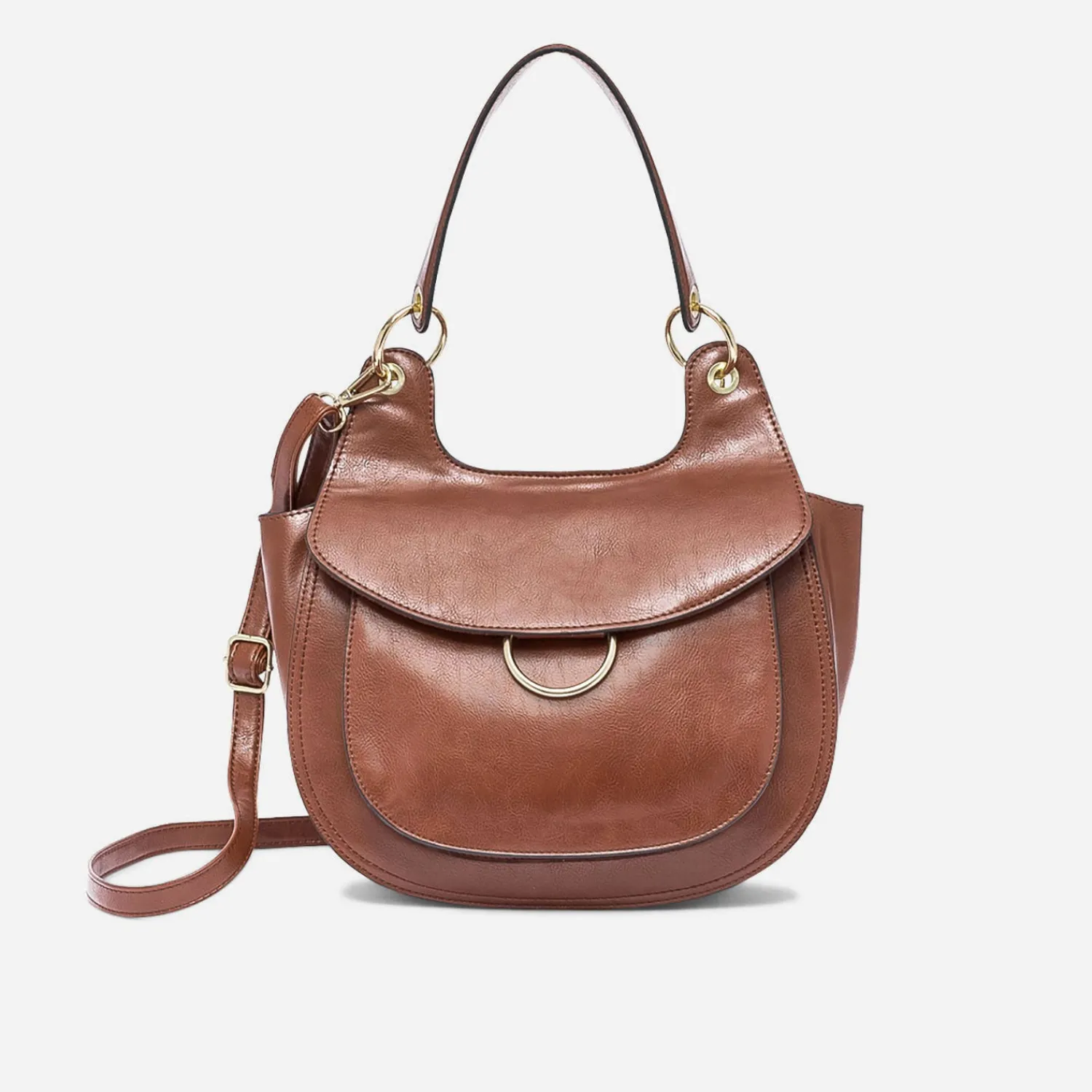 Eram Sacs À Main^Sac besace cognac CAMEL