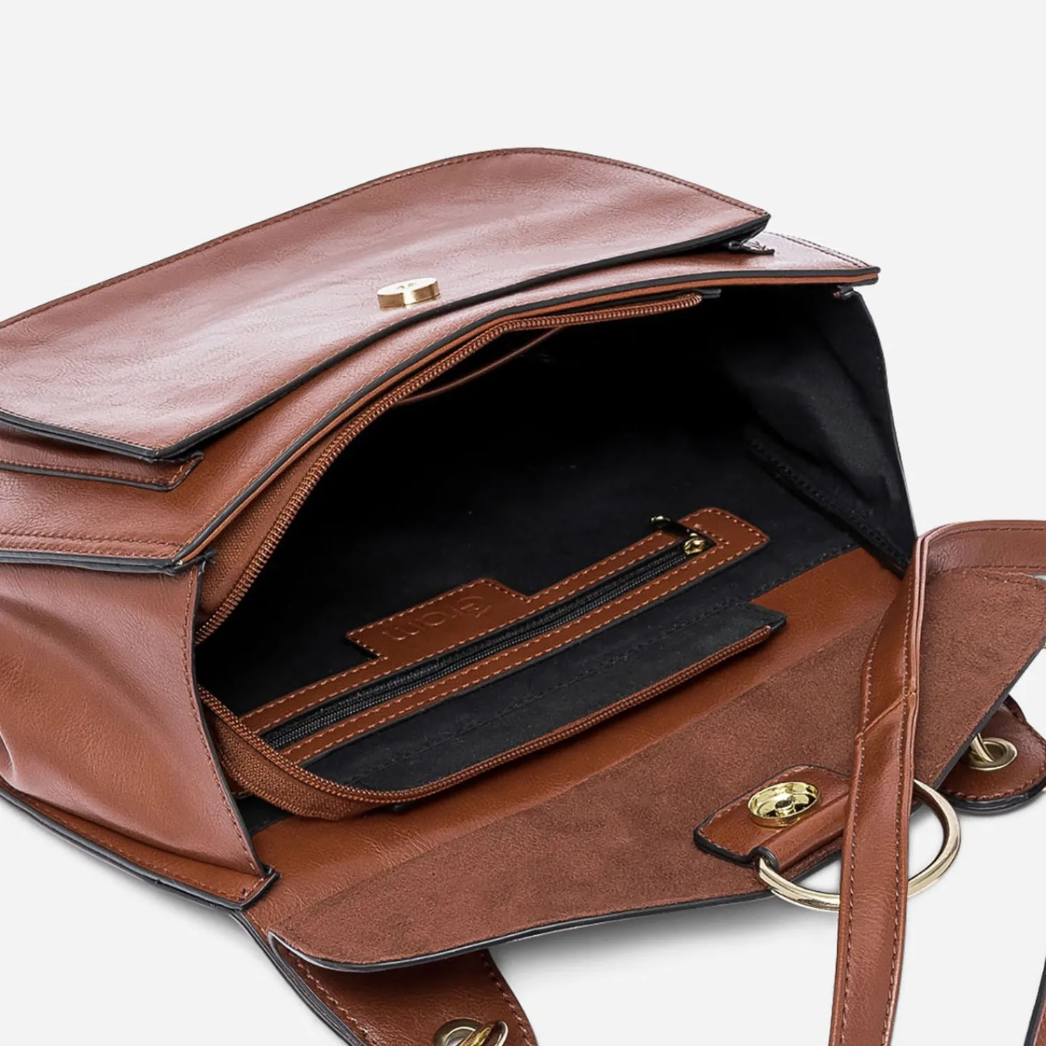 Eram Sacs À Main^Sac besace cognac CAMEL