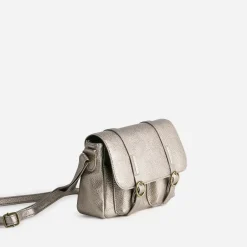 Eram Sacs À Main^Sac besace taupe métallisé MARRON