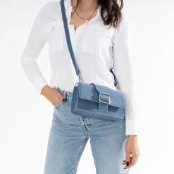 Eram Sacs À Main^Sac suédé BLEU