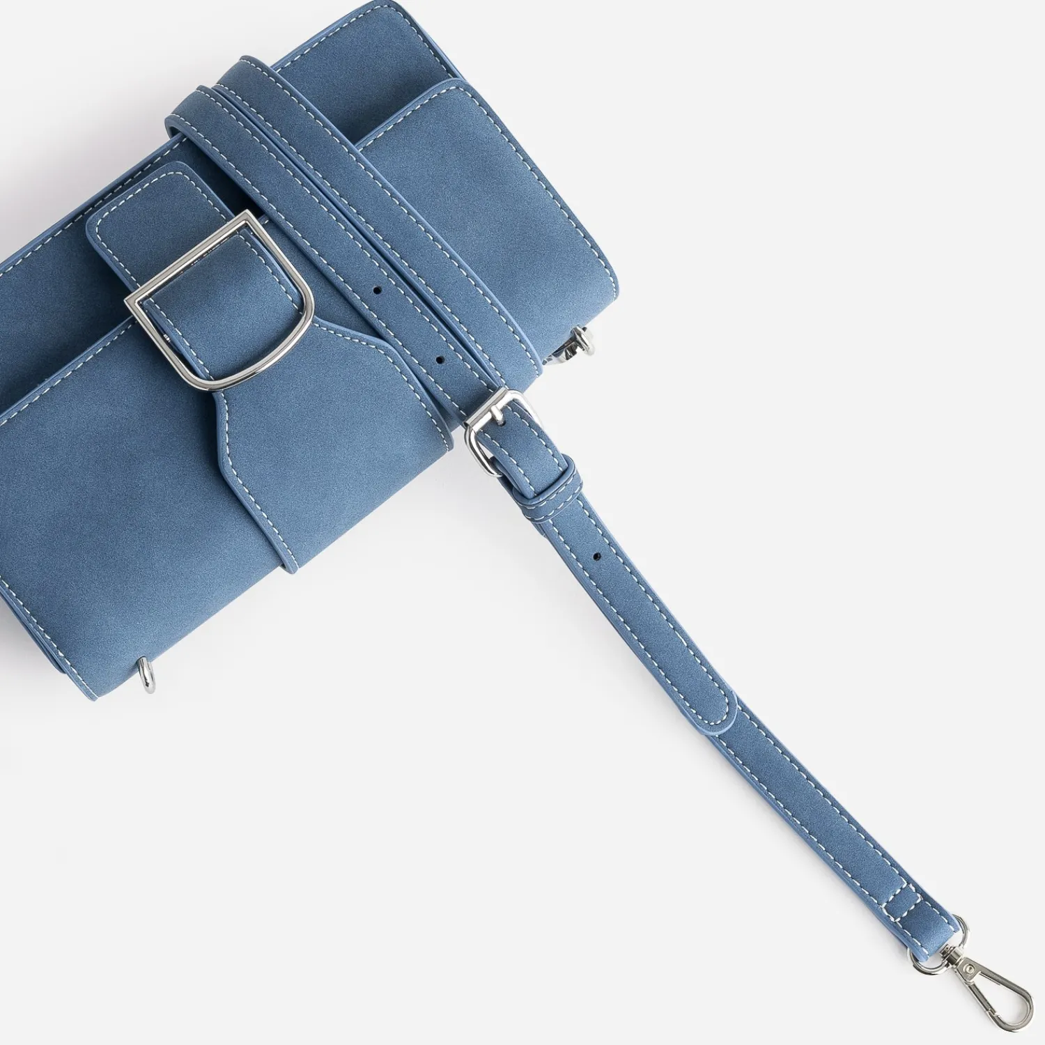 Eram Sacs À Main^Sac suédé BLEU