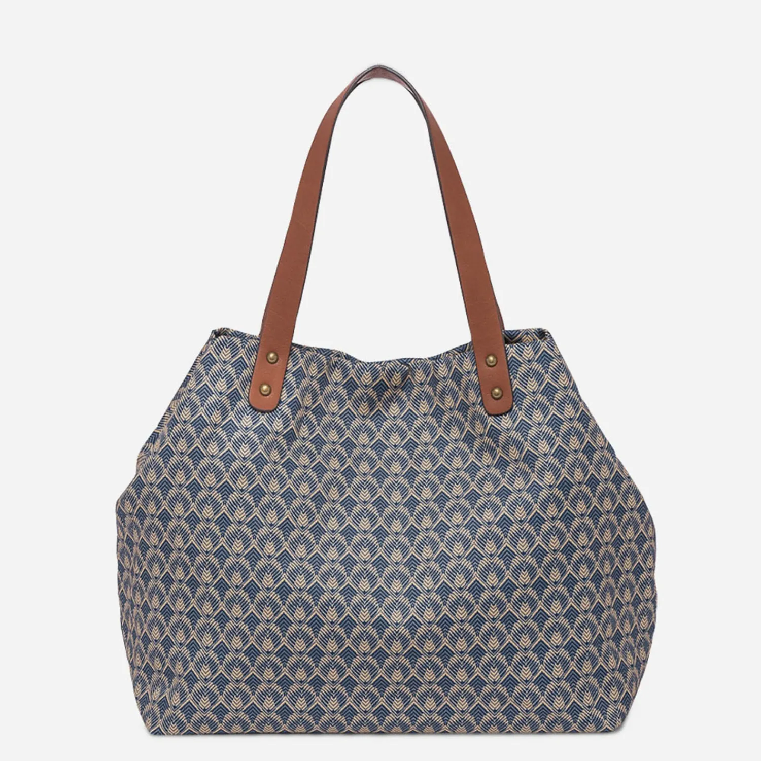 Eram Sacs Cabas|Sacs À Main^Sac cabas à imprimé minimaliste BLEU