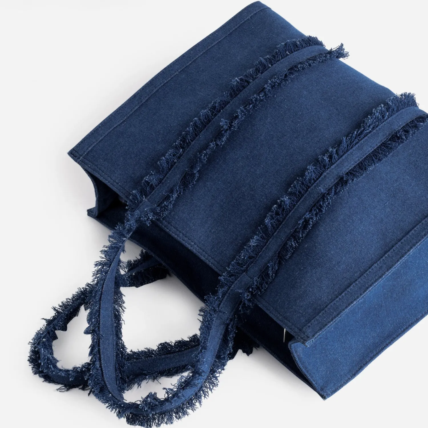 Eram Sacs Cabas^Sac cabas esprit denim BLEU