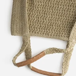 Texto Sacs À Main^Sac cabas paille tressée BEIGE