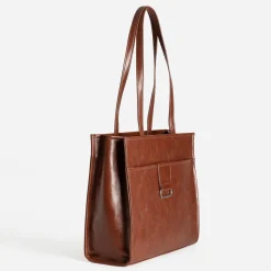 Texto Sacs Cabas^Sac cabas MARRON