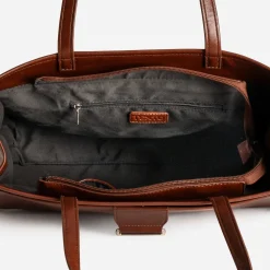 Texto Sacs Cabas^Sac cabas MARRON