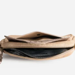 Texto Capsule Maroquinerie Cuir|Sacs À Main^Sac pochette cuir velours BEIGE