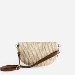 Eram Sacs Bananes & Bandoulières|Sacs À Main^Sac-banane tressé et marron BEIGE