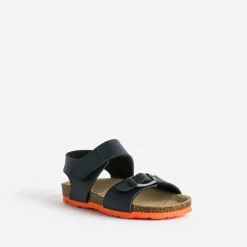 Buggy Sandales^Sandale anatomique cuir semelle orange MARINE
