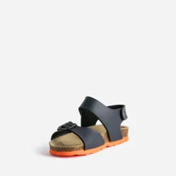 Buggy Sandales^Sandale anatomique cuir semelle orange MARINE