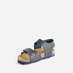 Buggy Sandales^Sandale anatomique en cuir MARINE
