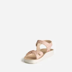 GEOX Sandales^Sandale anatomique pois pailletés ROSE