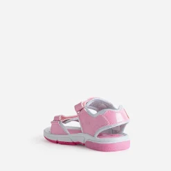 670 Sandales^Sandale BARBIE pailletée semelle lumineuse ROSE