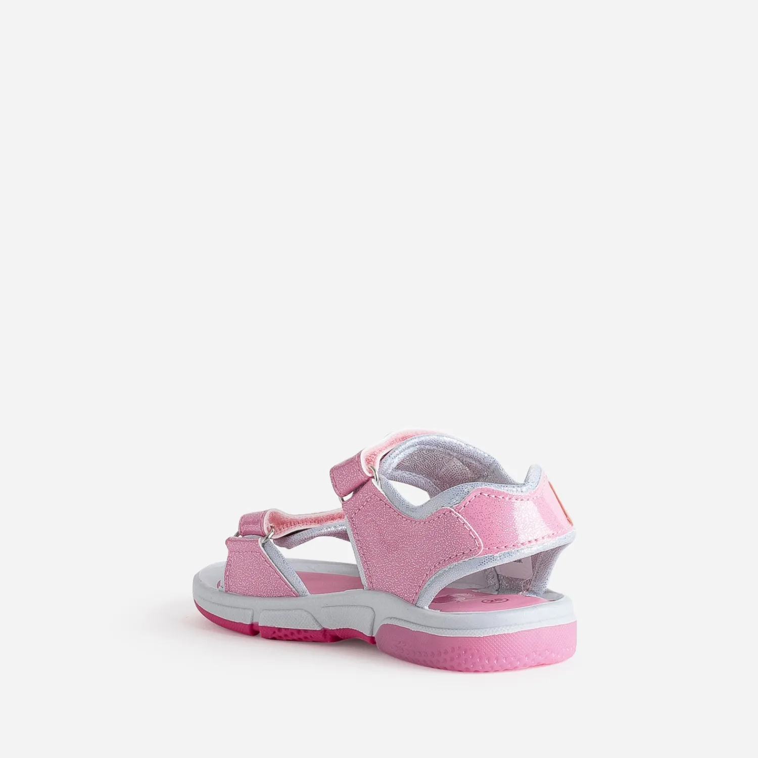 670 Sandales^Sandale BARBIE pailletée semelle lumineuse ROSE