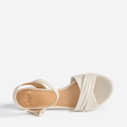 Eram Sandales^Sandale à brides tressées BEIGE