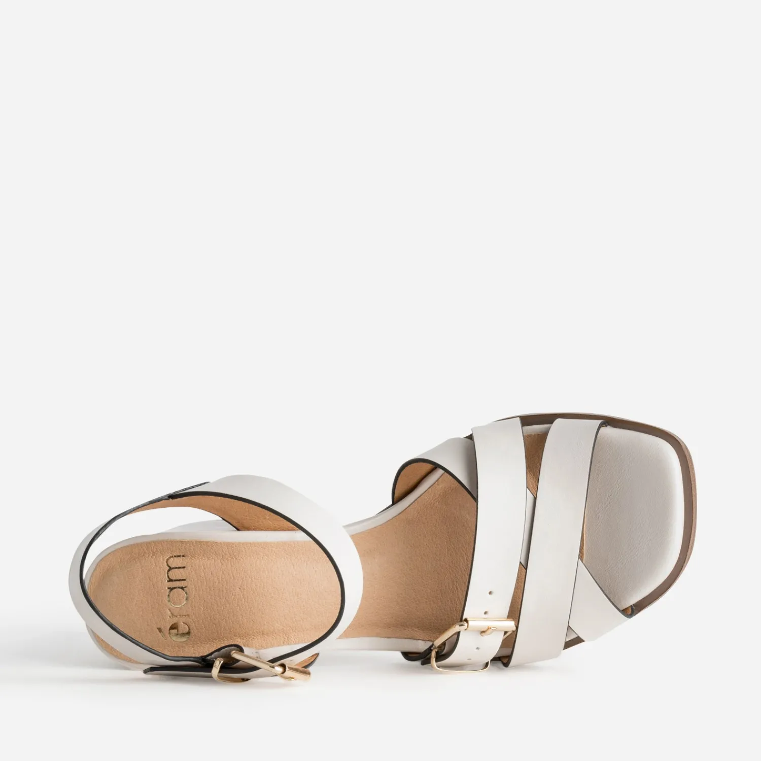 Eram Sandales^Sandale brides croisées BEIGE