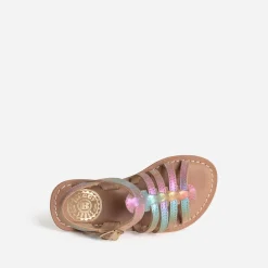 Buggy Sandales^Sandale arc-en-ciel cuir MULTICOLORE