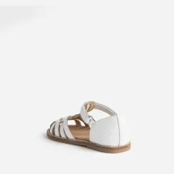 Buggy Sandales^Sandale he en cuir BLANC