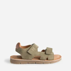 Buggy Sandales^Sandale cuir velours KAKI