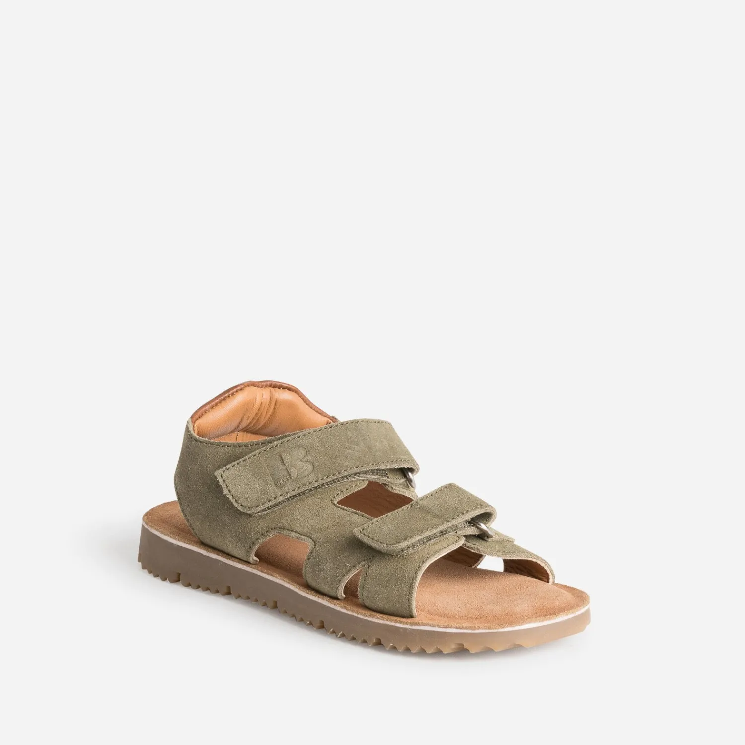 Buggy Sandales^Sandale cuir velours KAKI