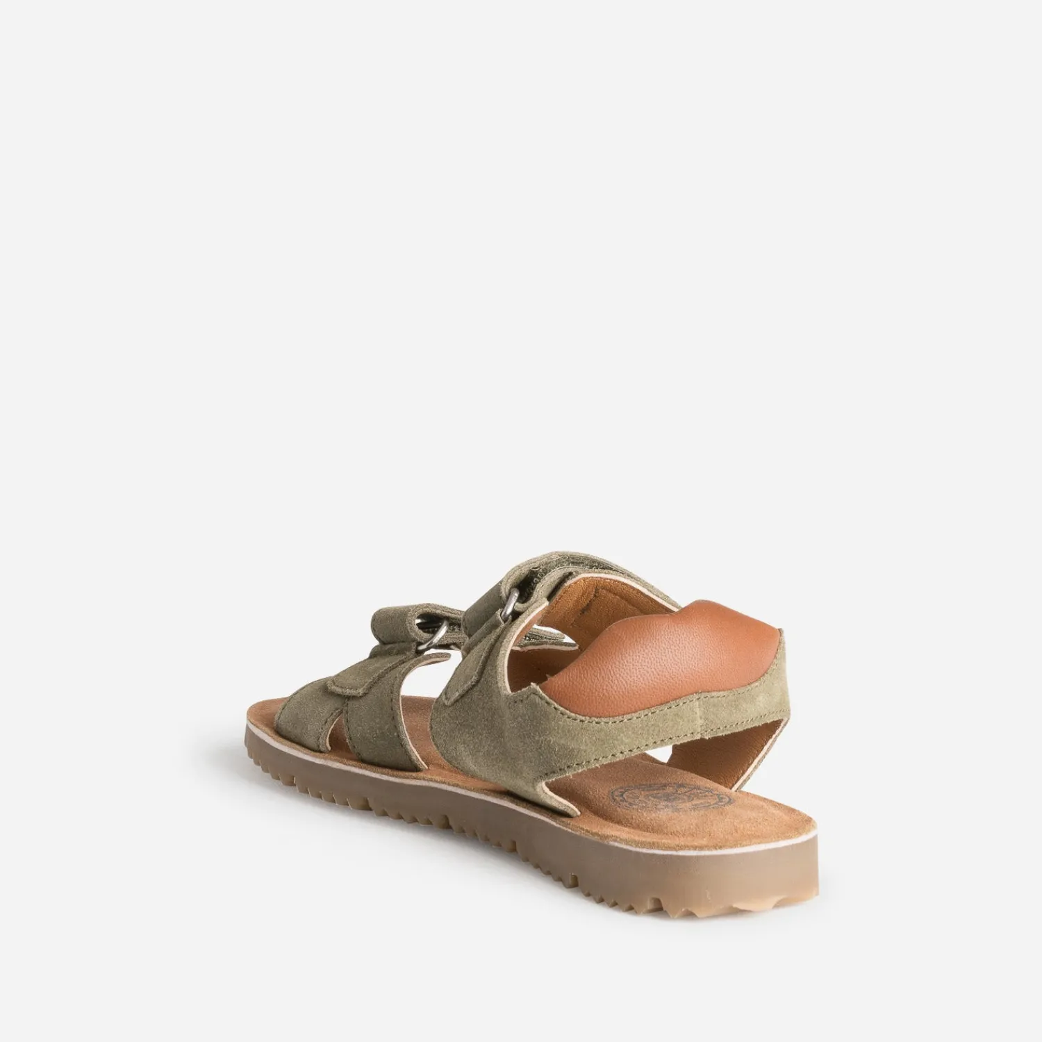 Buggy Sandales^Sandale cuir velours KAKI