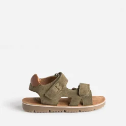 Buggy Sandales^Sandale cuir velours KAKI