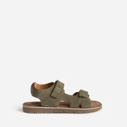 Buggy Sandales^Sandale cuir velours KAKI