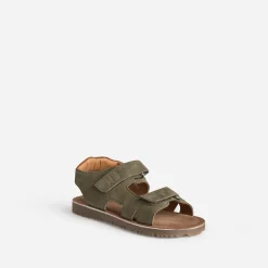 Buggy Sandales^Sandale cuir velours KAKI