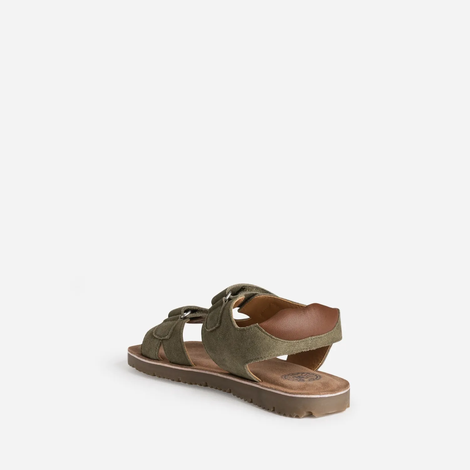 Buggy Sandales^Sandale cuir velours KAKI