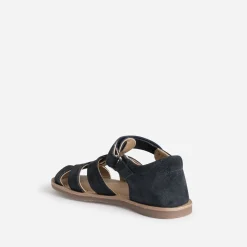 Buggy Sandales^Sandale cuir velours MARINE